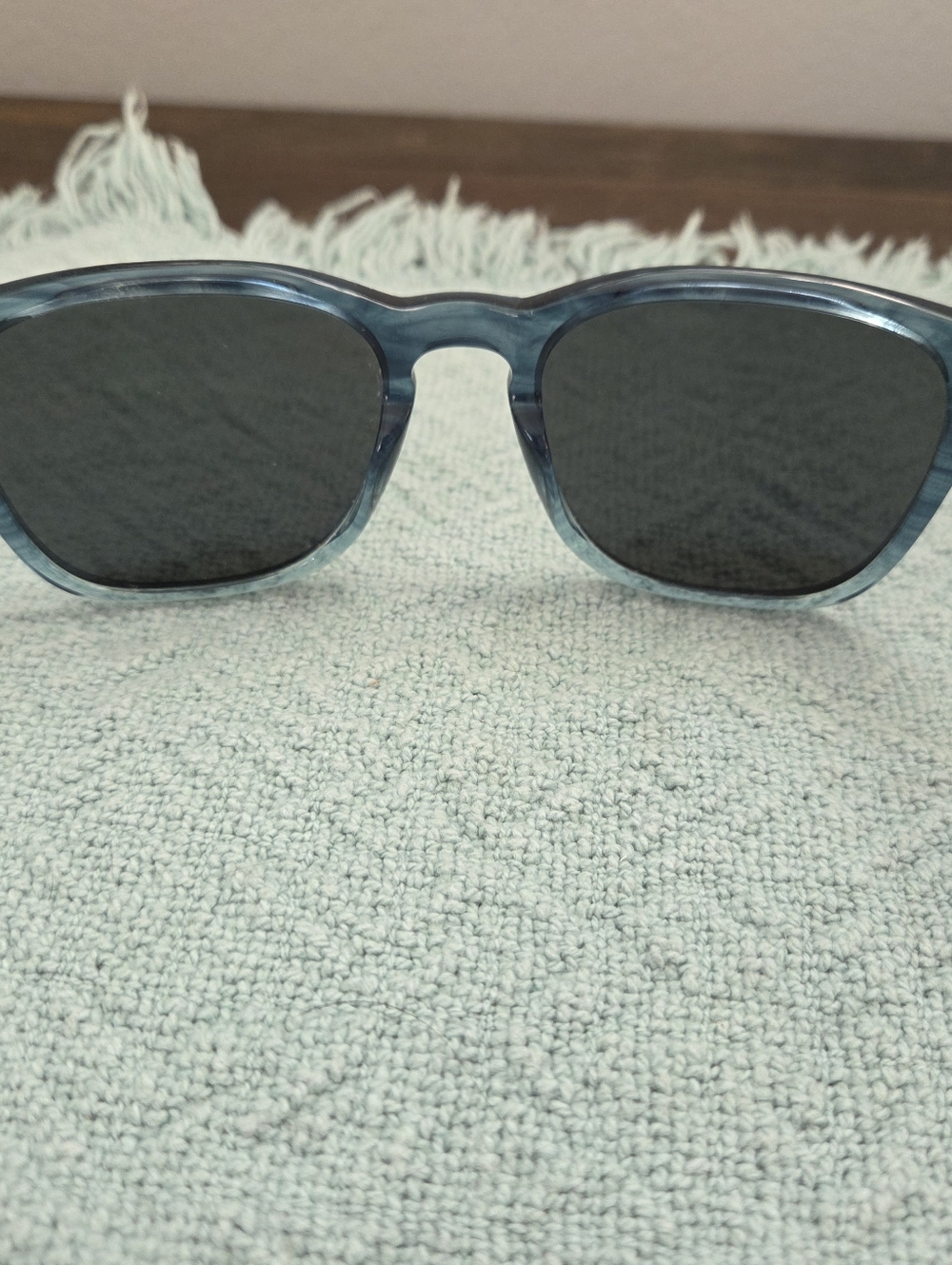 Costa Classic Blue Translucent Wayfarer Sunglasses - Picture 5 of 6